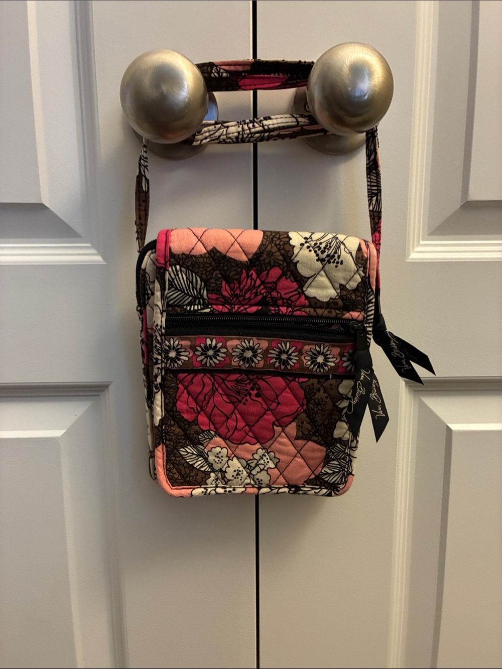 Vera Bradley Mocha Rogue Crossbody Bag